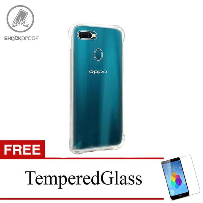 Gambar ShockProof Case For Oppo A7 - 6.2 inch - Clear - Gratis Tempered Glas dari Mentari Grasindo Teknik Kota Administrasi Jakarta Barat Tokopedia