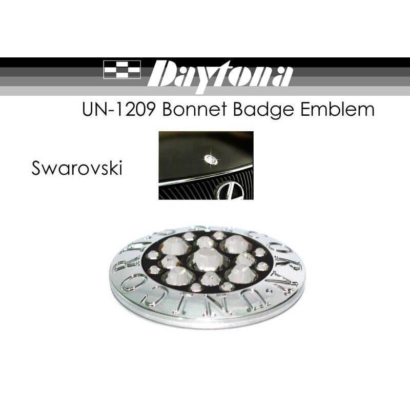 Stiker Emblem Mobil Diamond Crystal Bling Bonnet Kap Mesin UN-1209