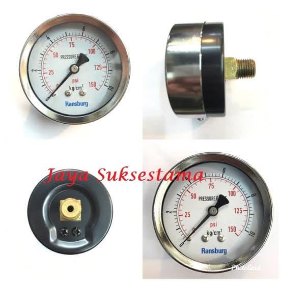 Jual Pressure Gauge/Manometer 2,5