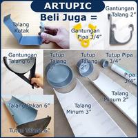 Gambar Tutup Talang 3" inch | Tutup Pipa 3" inch | Dop Pipa Air 3 Inch | Dop dari Artupic Peralatan Peternakan Kota Tangerang Selatan 5 Tokopedia