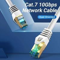 Gambar Vention Kabel Lan 20M RJ45 Cat7 SSTP SFTP Gigabit Ethernet - Grey ICE dari Vention Authorized Store Kota Administrasi Jakarta Barat 2 Tokopedia