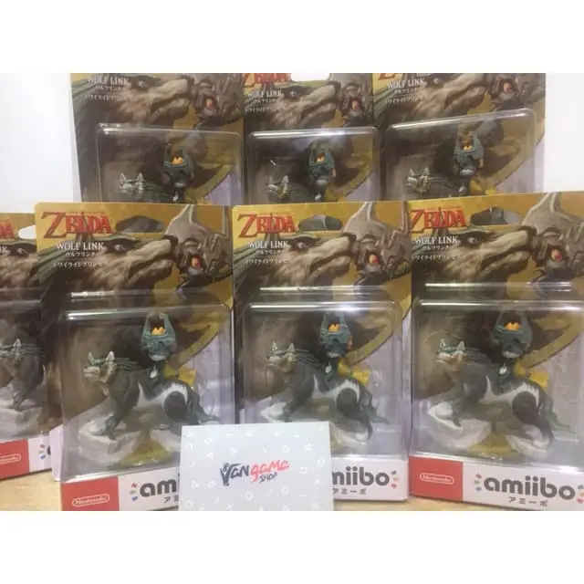 Amiibo Wolf Link & MIdna (The Legend Of Zelda Series) 0