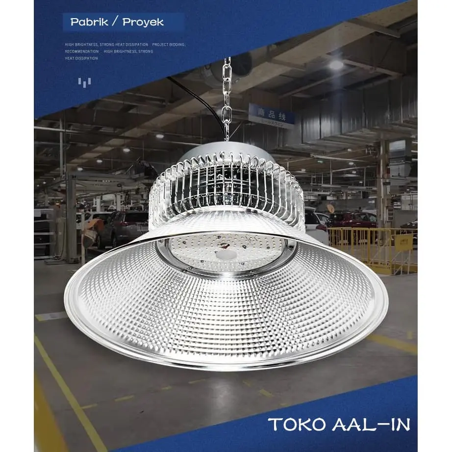 Lampu highbay / high bay LED / kap industri / Lampu Pabrik LED