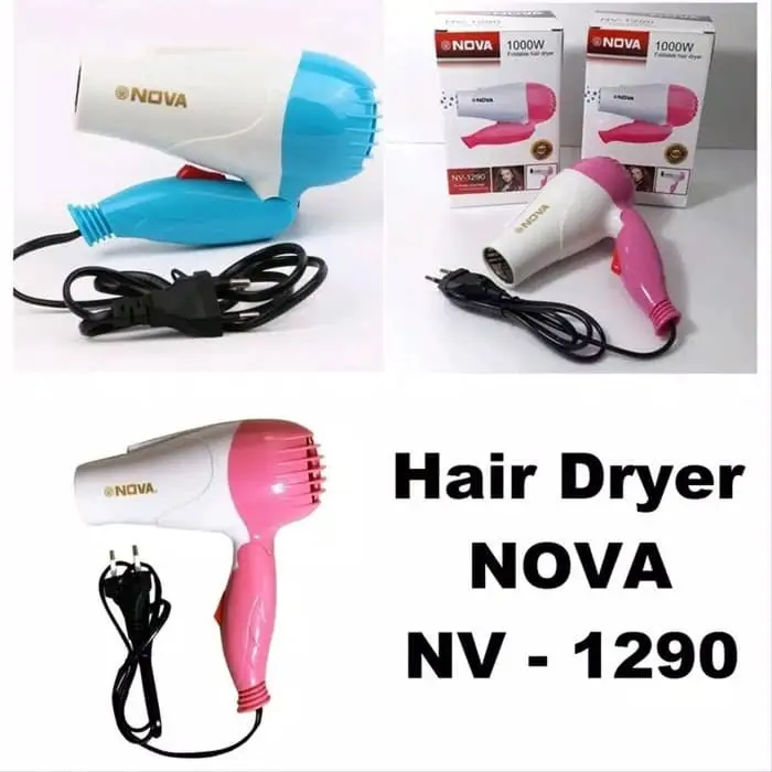HAIR DRYER NOVA/ PENGERING RAMBUT LIPAT NOVA / PENGERING RAMBUT MURAH 2