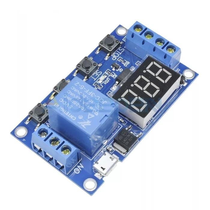 Jual Digital Timer Relay Time Delay OFF ON Pewaktu Alat Mesin - Kab ...