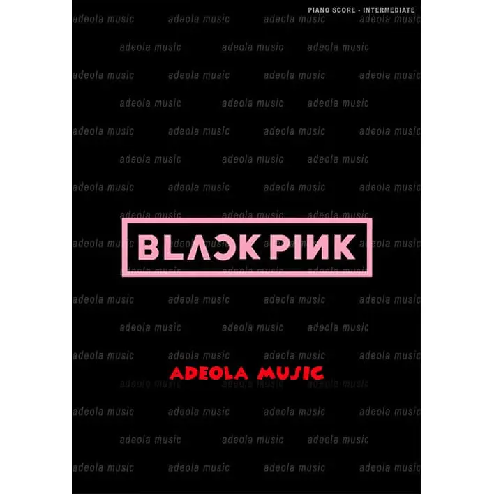 Buku Piano / (PA-47) BLACKPINK
