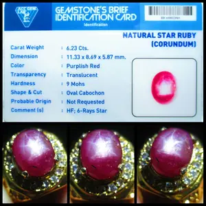 Natural Ruby Star High Qualty