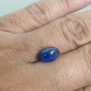 DGL Certified Best Color,No Heat 5.09 Ct Peacock Blue SAPPHIRE Ceylon