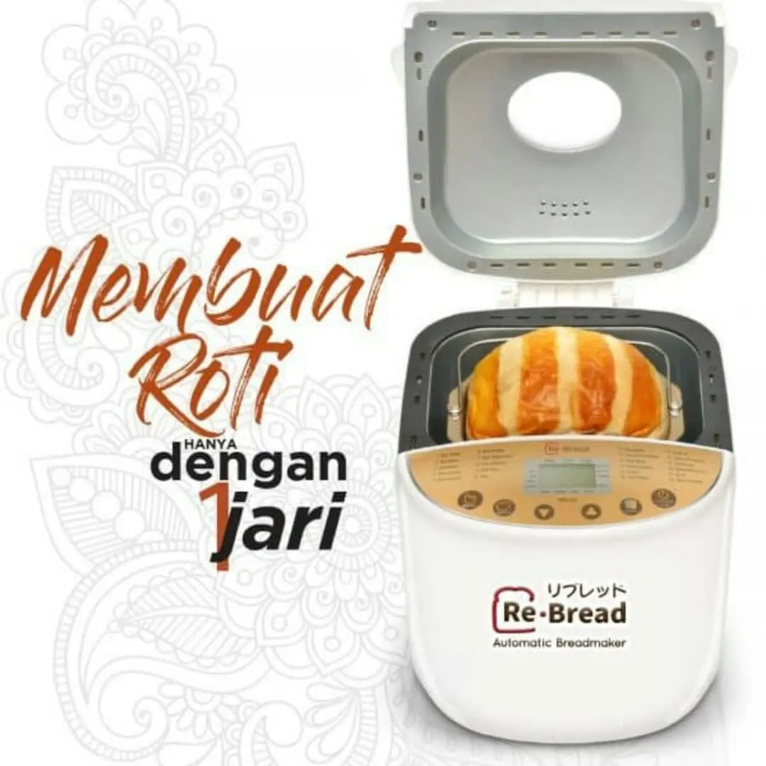 Mesin pembuat roti instant dan efisien