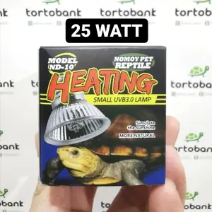 LAMPU REPTILE UVA UVB 3.0 - NOMOY ND 10 UVA+UVB 3.0 25W - LAMPU UVA UVB