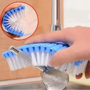 Sikat WC toilet elastis sikat pembersih kamar mandi wastafel kran