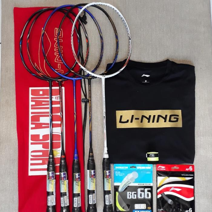 Lining Racket Hitam Jual raket badminton LINING SUPER SERIES SS 2020 special edition ...