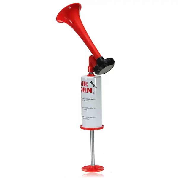 Hand Held Loud Pump Up Air Horn No Gas for Signal Sport 1