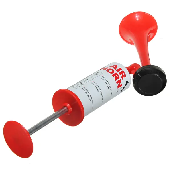 Hand Held Loud Pump Up Air Horn No Gas for Signal Sport 0