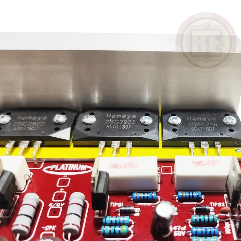 KIT Power Amplifier OCL Stereo 150-400 Watt TR Sanken Platinum DMS-075 2