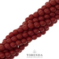 Gambar Swarovski Pearl Payet Jahit ART 5810 - Merah Red Coral (Varian)/10PCS - 4mm dari Torenda Kota Administrasi Jakarta Pusat 1 Tokopedia