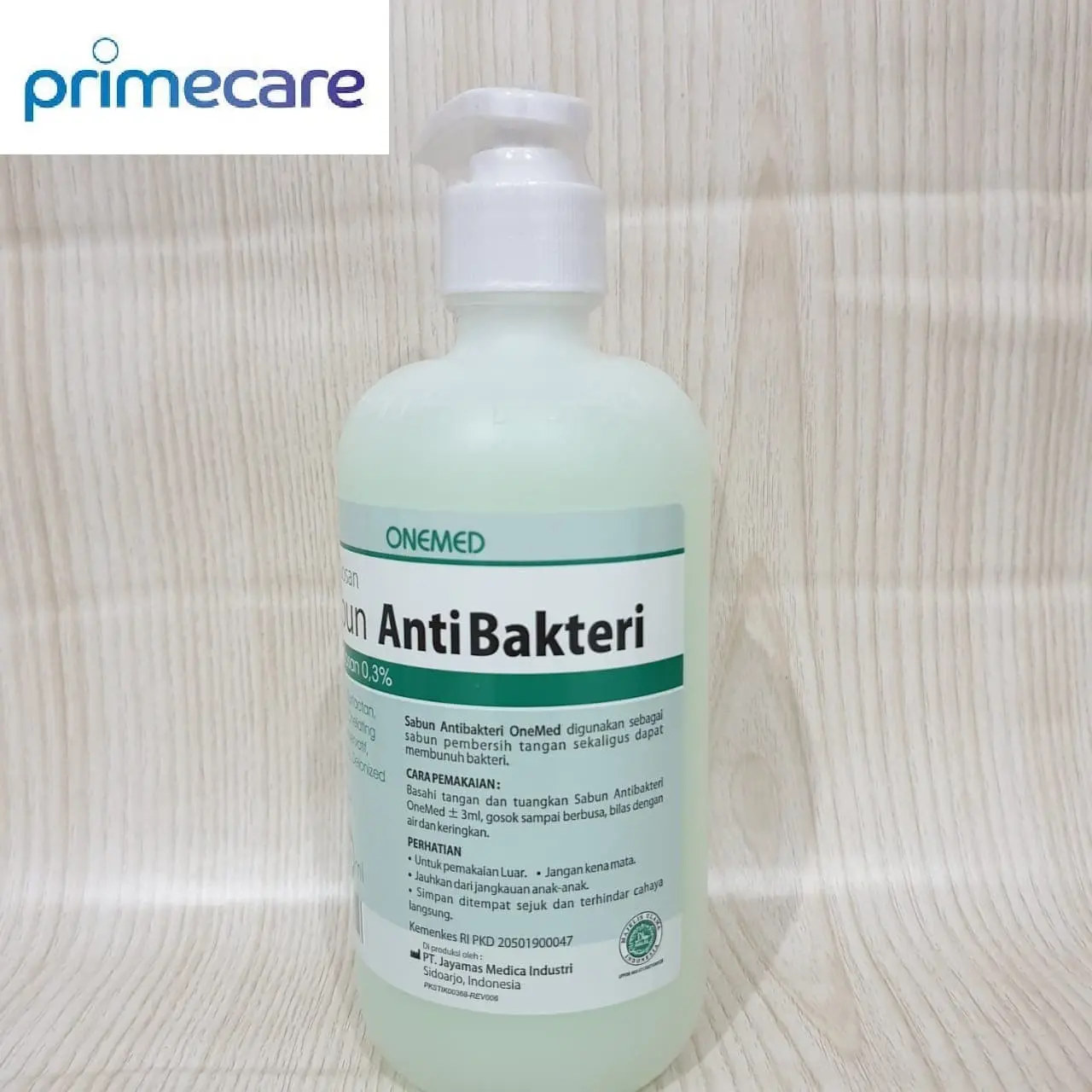Sabun Anti Bakteri Onemed Antiseptik Antibakteri + Dispenser 500ml
