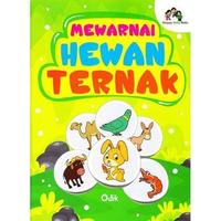 Gambar Buku Mewarnai Hewan Ternak - Kak Odik - Happy Holy Kids dari Republikfiksi Kota Administrasi Jakarta Selatan 1 Tokopedia