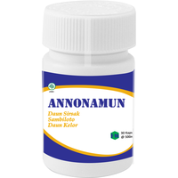 Gambar ANNONAMUN (herbal supplement for IMMUNE BOOSTER, mencegah Kanker) dari Insular Multi Natural official Kab. Bogor 1 Tokopedia