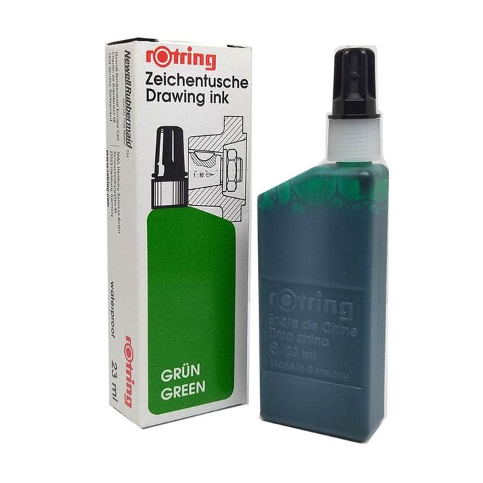 Gambar Rotring Drawing Ink / Refill Tinta Rapido dan Isograph 23ml Warna Hijau dari Namiki Online Kota Semarang Tokopedia
