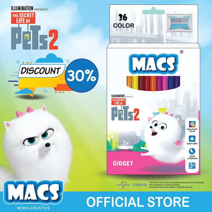 Gambar The Secret Life Of Pets 2 - Gidget (36 colors) dari Macs World Kota Administrasi Jakarta Utara Tokopedia