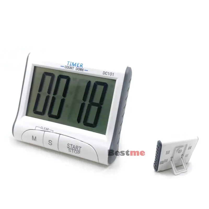 Timer Masak Dapur LCD Digital Count Down 0