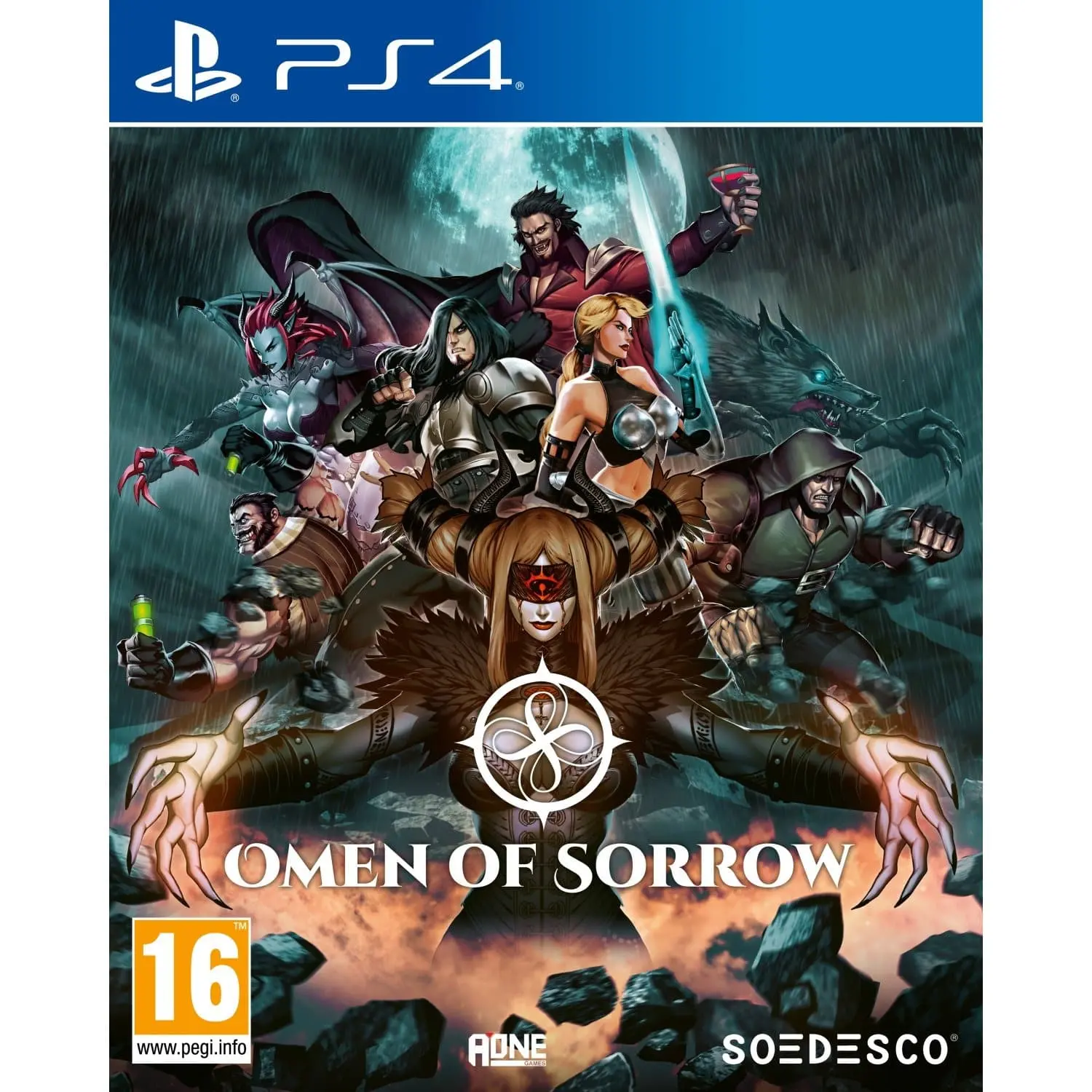 Omen Of Sorrow Region 2 - PS4