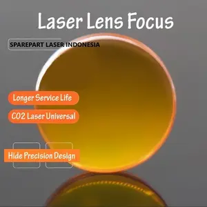 CO2 USA CVD ZnSe Focus Lens Dia. 20mm FL. 76.2 / Lensa Fokus CO2 Laser