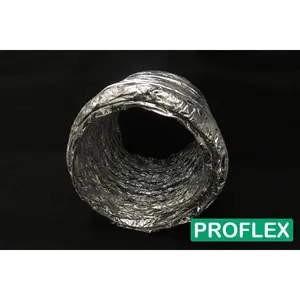 Flexible Round Duct Insulated 8" - flexible duct insulasi