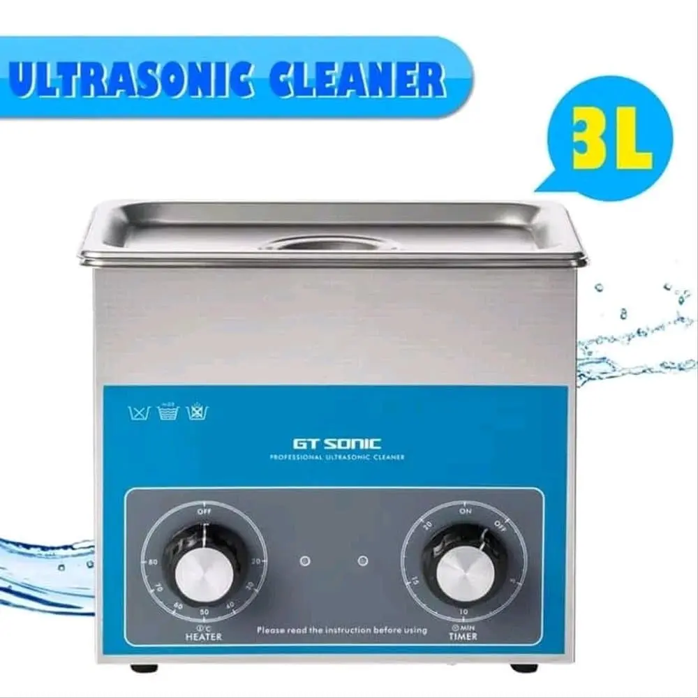 Ultrasonic Cleaner GT Sonic 3L Pembersih Ultrasonik Timer Sterilizer