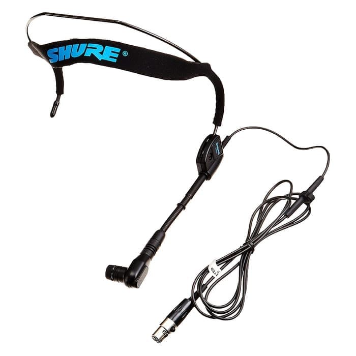 Microphone Headset Shure Untuk Pembawa Berita/Mic Headset Original
