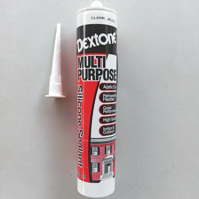 Lem Silikon Silicon Silicone Sealent Dextone Multi Purpose