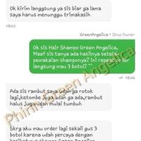 Gambar Hair Tonik & Shampo Green Angelica Penumbuh Rambut Orang Indonesia dari Phirin Green Angelica Jakarta Selatan 4 Tokopedia