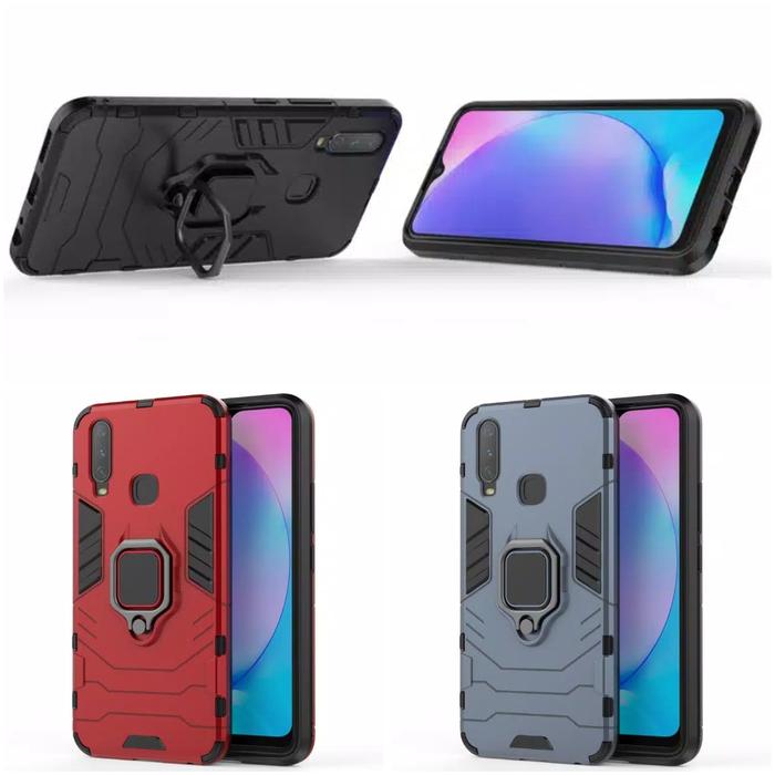 Gambar Casing Hardcase Robot Vivo Y15 Y12 SoftCase - Hitam dari hanamigadget Kota Administrasi Jakarta Selatan Tokopedia
