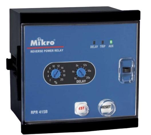 Jual RPR 415B - REVERSE POWER RELAY PANEL MOUNTING - MIKRO - Jakarta ...