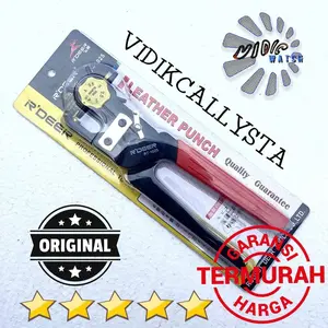 Original Pemotong pembolong kulit gesper tas kulit dan tali jam Tangan