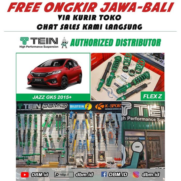 Gambar Tein Coilover type Flex Z Honda Jazz GK5 2015 - China dari DBM.ID Kota Surabaya Tokopedia