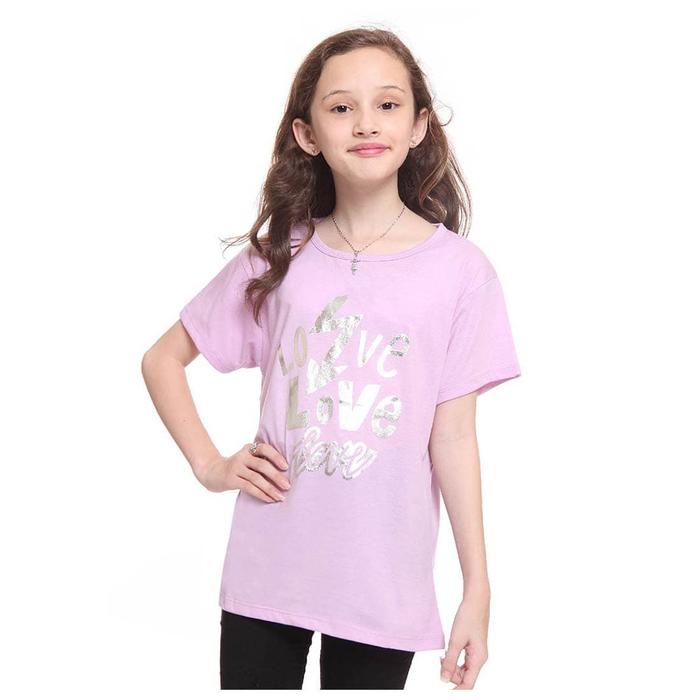 Gambar Habitat Girl - Clarissa Triple Love T-Shirt - TINGGAL WARNA GREY dari Mal Golden Truly Store Kota Administrasi Jakarta Utara Tokopedia