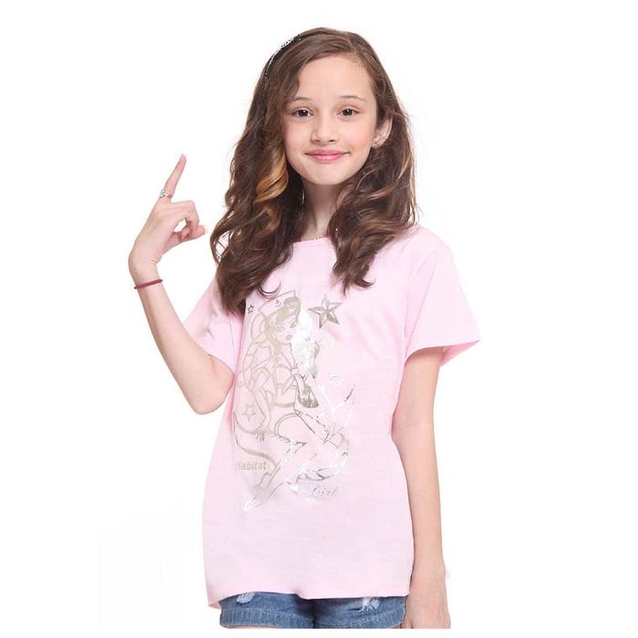 Gambar Habitat Girl - Nara Sailor Woman T-Shirt Soft Pink - Kaos Bahan Katun - Merah Muda dari Mal Golden Truly Store Kota Administrasi Jakarta Utara Tokopedia