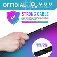 Gambar Yuu YCBM07i Data Cable Lightning LED Breathing Light Indicator dari Liem Group Kota Administrasi Jakarta Barat 3 Tokopedia