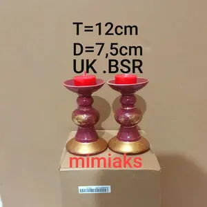 Tempat lilin sembahyang keramik Besar