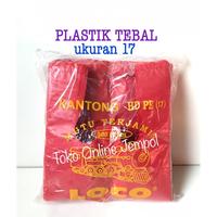 Gambar TEBAL MERAH uk 17 LOCO Plastik kresek kantong popok diaper bag TP0156 dari Toko Online Jempol Kota Administrasi Jakarta Pusat 3 Tokopedia