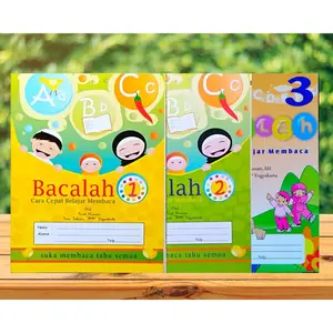 Buku Anak Bacalah Jilid 1.2.3 / Buku Anak Cara Cepat Belajar Membaca