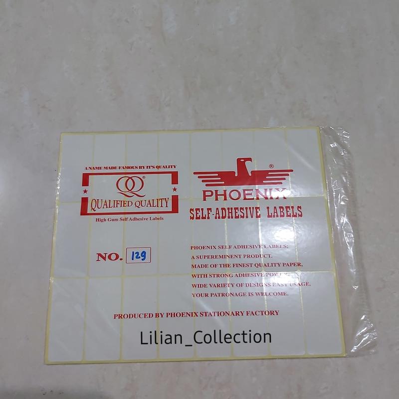 Stiker Label Nama Phoenix no 129 - Shop | Tokopedia