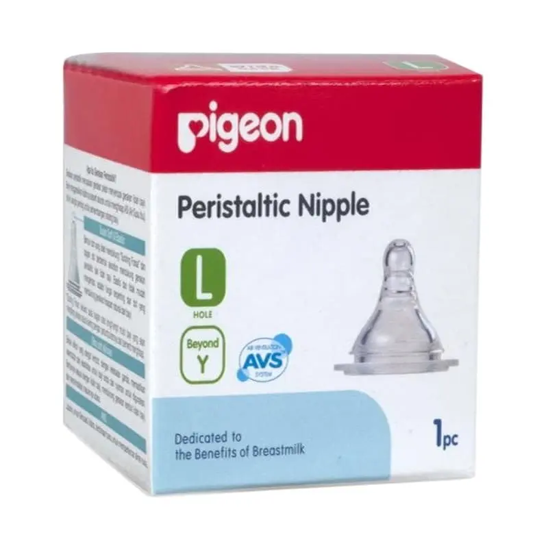 Ohanababy.id PIGEON PERISTALTIC NIPPLE SLIM NECK BOX ISI 1 / 2 / 3 PCS