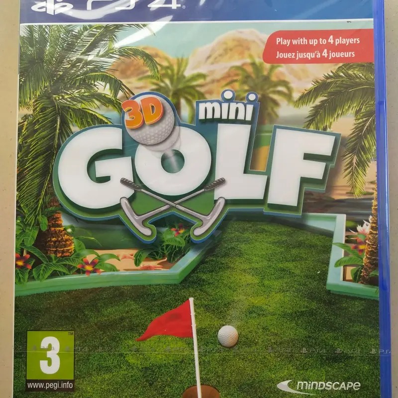 PS4 Game 3D Mini Golf 0