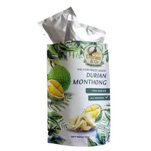 Freeze Dried Durian MEDAN 20GR / Snack Durian Kering LIMITED EDITION