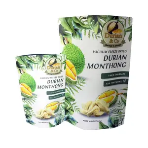 Freeze Dried Durian Monthong 80gr. Snack buah durian kering. PROMO
