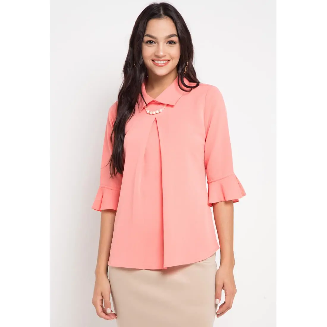 FAME FASHION Blouse 9211575 Peach