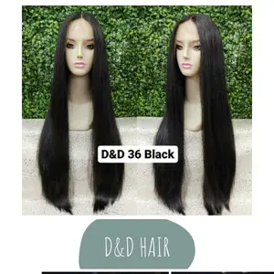 Wig Rambut - Wig wanita - Front Lace Wig - D&D036 - Black